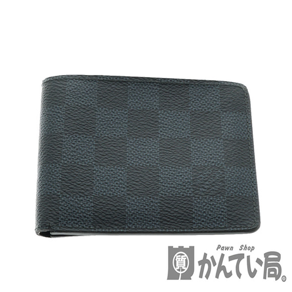 Louis Vuitton Portefeuille Wallet Cobalt Bifold Navy Blue - Picture 1 of 12